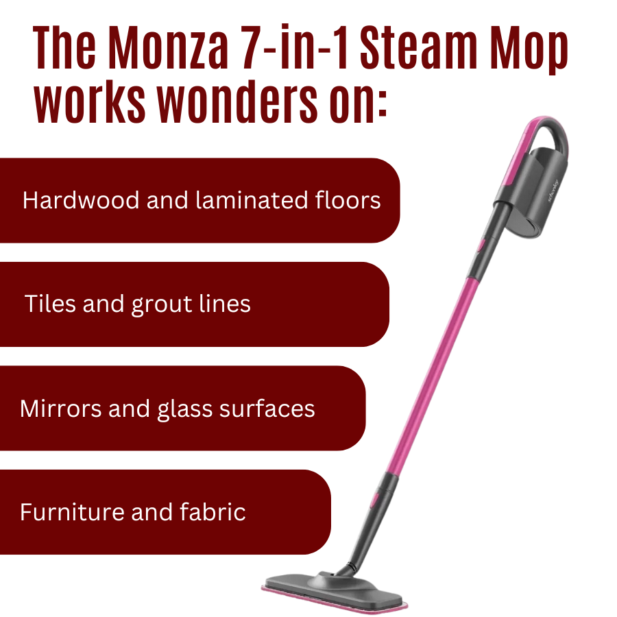 Monza 7-in-1 Steam Mop